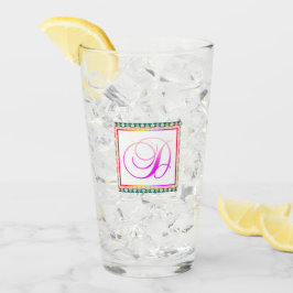 ALPHABET INITIAL D MONOGRAM GLASKOPP