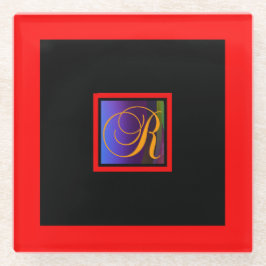 ALPHABET INITIAL R MONOGRAM