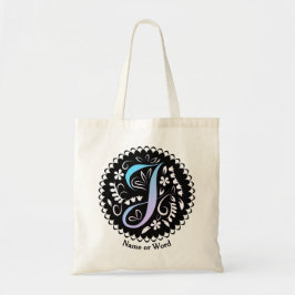 Alphabet J Monogram Handwriter Tygkasse