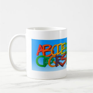 Alphabet Kaffemugg