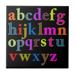 Alphabet Kakelplatta