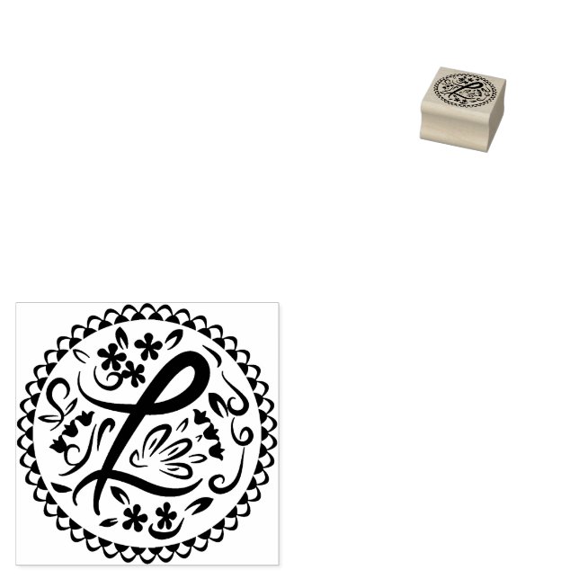 Alphabet L Stämpel (Stämplad)