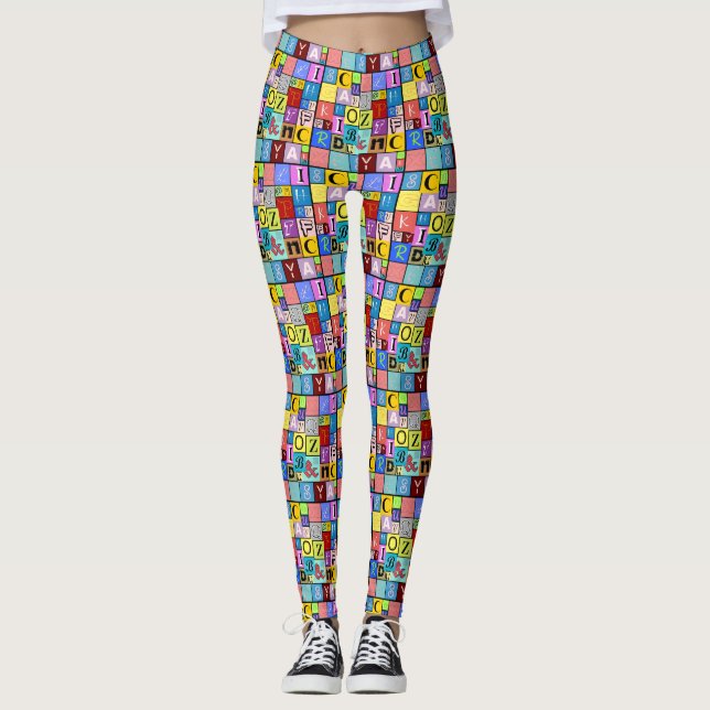 Alphabet Leggings (Framsida)