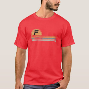 Alphabet Lore F Brev Boys Retro Sunset Mountain T Shirt