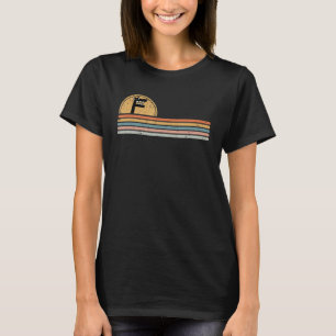 Alphabet Lore f Brev Boys Retro Sunset Mountain T Shirt