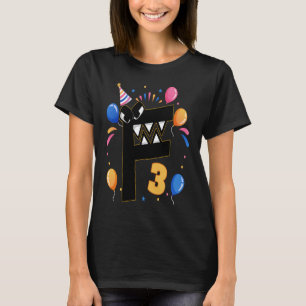 Alphabet Lore i 3 år T Shirt