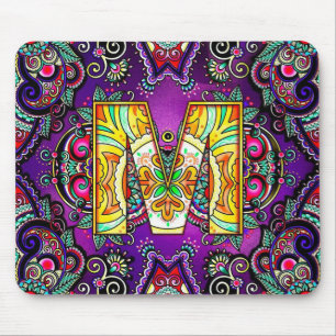 Alphabet M mandala Musmatta