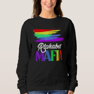 Alphabet Mafia Lgbtq Pride Ljud Gay Im för T Shirt