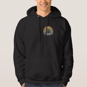 Alphabet Mafia Lgbtq Pridet Rainbow Färg Decor 6 Hoodie