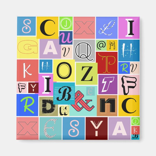 Alphabet Magnet (Framsidan)
