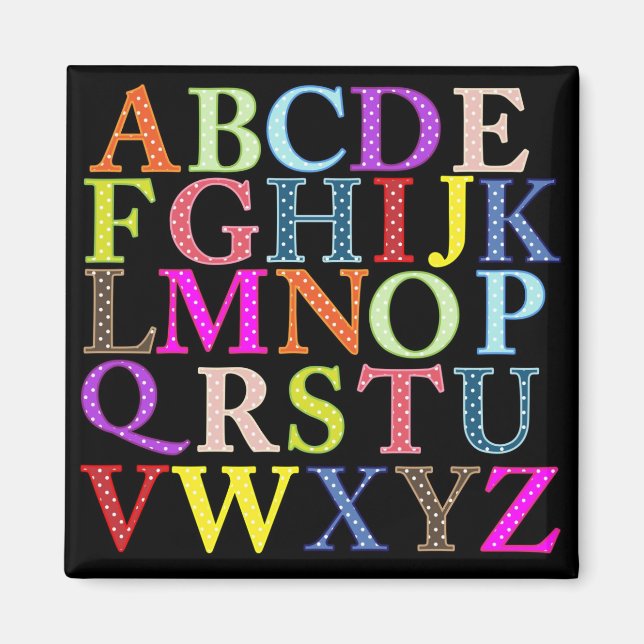 Alphabet Magnet (Framsidan)