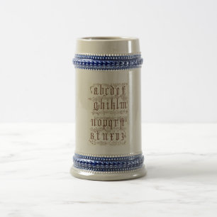 Alphabet Mugg