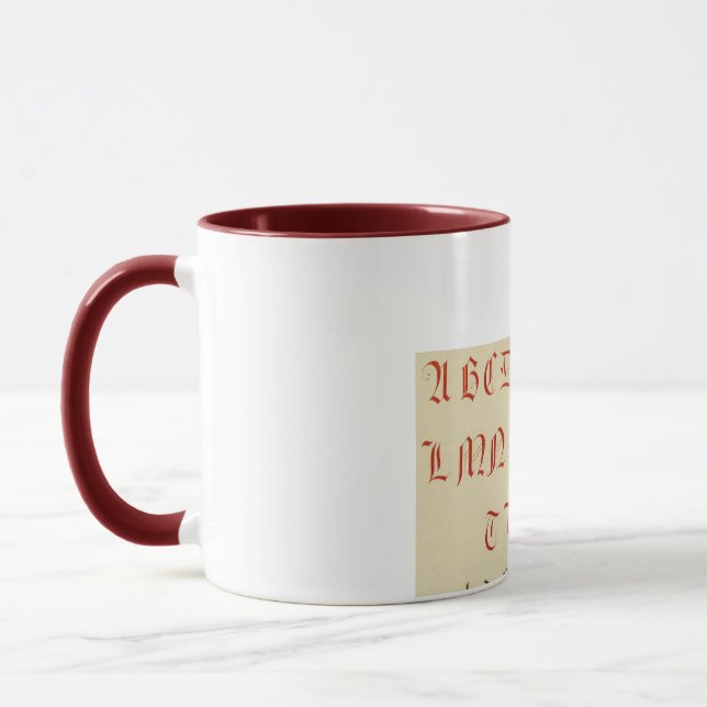 Alphabet Mugg (Vänster)