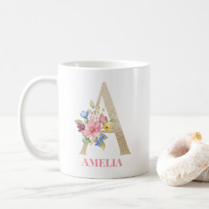 Alphabet Mugg Watercolor