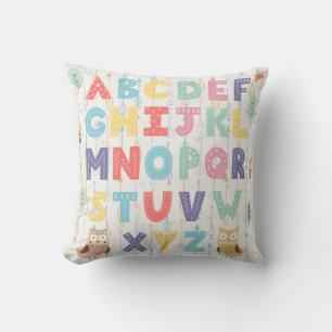 Alphabet Nursery Kudde