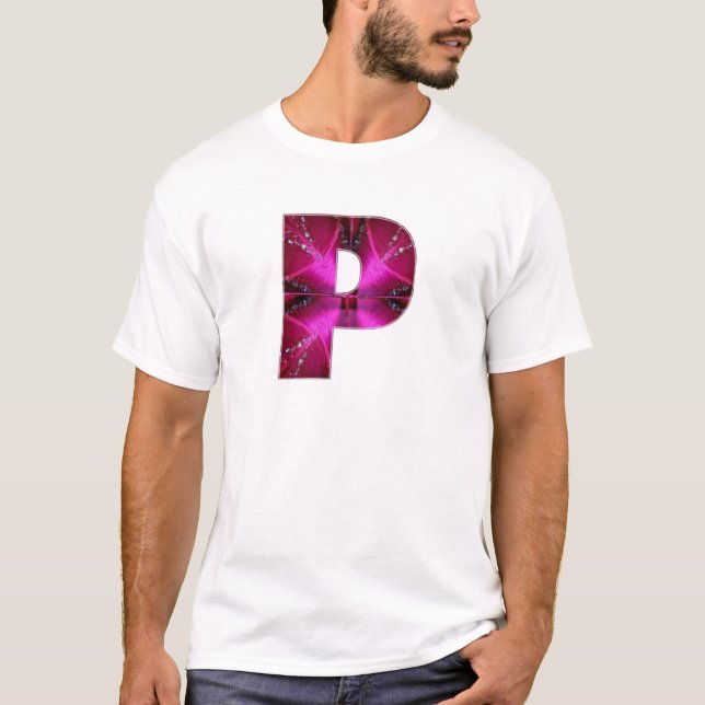 Alphabet P PP PPP T-shirt (Framsida)