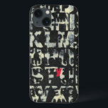 Alphabet Painting av Norman Wyatt<br><div class="desc">Om du tar synprov från kärlek är det här målningen till dig! Brev i det engelska alfabetet påtvingas varandra,  nästan dunkar de i den här målningen av Norman Wyatt. Brev Y framträder tack vare dess rosa färgning.</div>