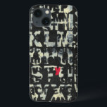 Alphabet Painting av Norman Wyatt<br><div class="desc">Om du tar synprov från kärlek är det här målningen till dig! Brev i det engelska alfabetet påtvingas varandra, nästan dunkar de i den här målningen av Norman Wyatt. Brev Y framträder tack vare dess rosa färgning.</div>