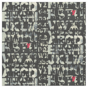 Alphabet Painting av Norman Wyatt Tyg