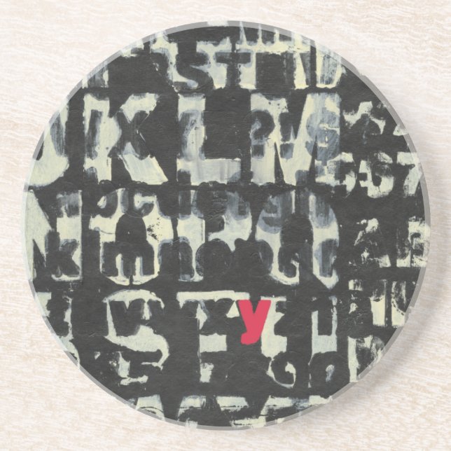 Alphabet Painting av Norman Wyatt Underlägg (Framsidan)