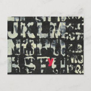 Alphabet Painting av Norman Wyatt Vykort