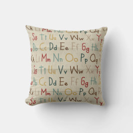 Alphabet Pillow Kudde