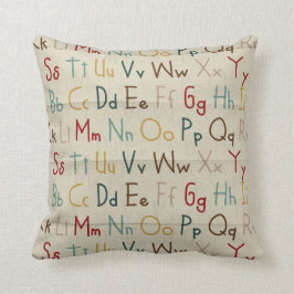 Alphabet Pillow Kudde