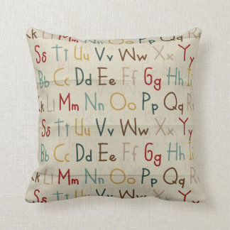 Alphabet Pillow Kudde