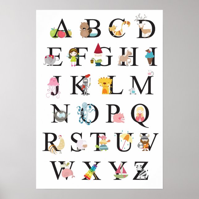 Alphabet Poster (Framsidan)