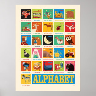 Alphabet Poster