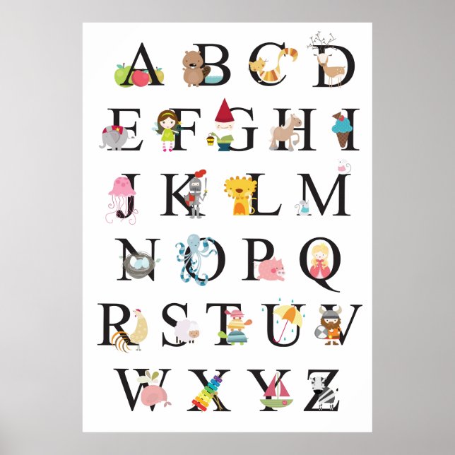 Alphabet Poster (Framsidan)