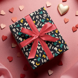 Alphabet Random Brev Art Presentpapper