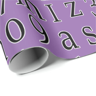 Alphabet Soppa Plocka din egen Färg Presentpapper