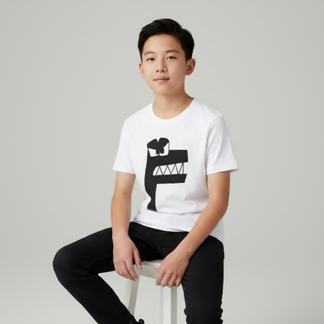 Alphabet T-Shirt Brev F (Skapare uppladdad)