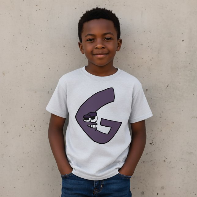 Alphabet T-Shirt Brev G (Skapare uppladdad)