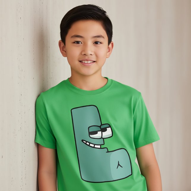 Alphabet T-Shirt Brev L (Skapare uppladdad)