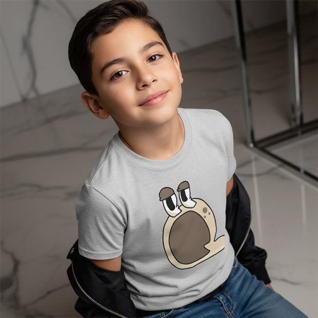 Alphabet T-Shirt Brev Q (Skapare uppladdad)