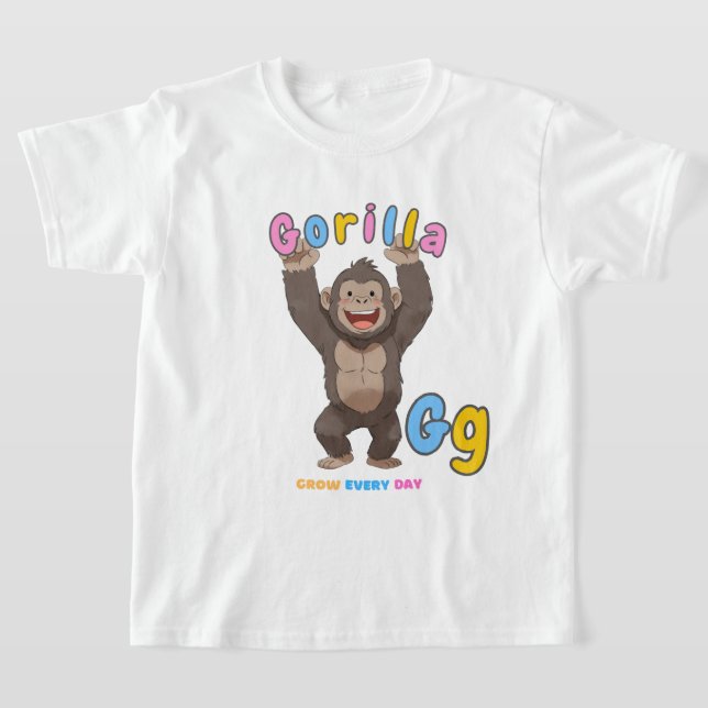 Alphabet Tee - Grow varje dag (Laydown)