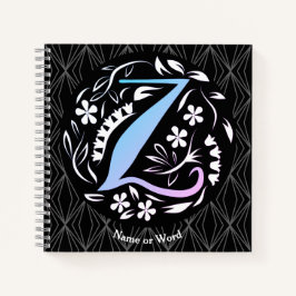 Alphabet Z Monogram Handwriter