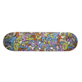 Alphabetcha skridskodäck skateboard bräda 19,5 cm