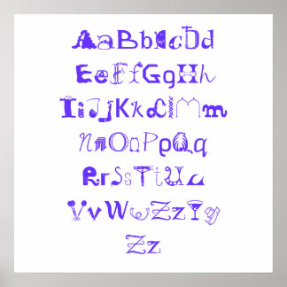 Alphamabetico Poster