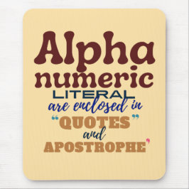 Alphanumeric Literal in Cobol Programming Musmatta