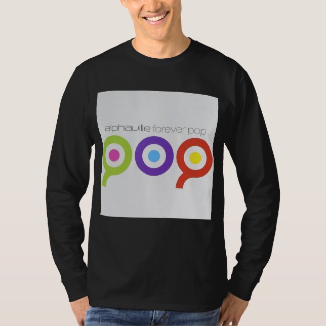 Alphaville - Forever Pop album 2001 T Shirt (Framsida)