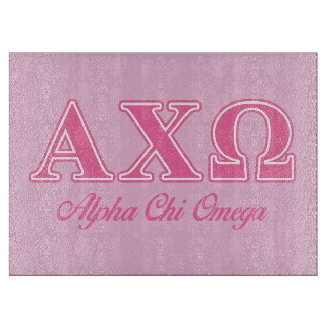 Alphi Chi Omega Rosa Brev (Framsidan)