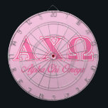 Alphi Chi Omega Rosa Brev Darttavla<br><div class="desc">Ta en titt på de här officiellerna Alpha Chi Omega-designer! Anpassa dina egna grekiska varor på Zazzle.com! Klicka på knappen Anpassa om du vill infoga en egen namn, ett eget klassår eller en egen klubb för att skapa en unik produkt. Prova att lägga till text med olika typsnitt och visa...</div>