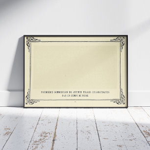 Alphonse Allais, April Fools, White, Abstrakt Art Fototryck