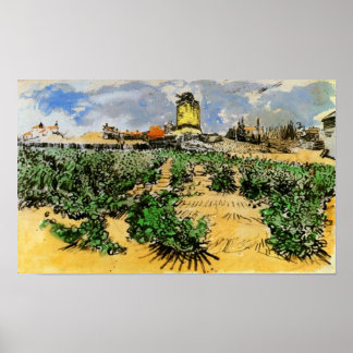 Alphonse Daudet Van Gogh Fine Art Poster