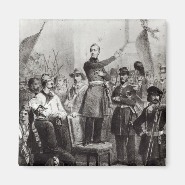 Alphonse de Lamartine i stadshuset Magnet (Framsidan)