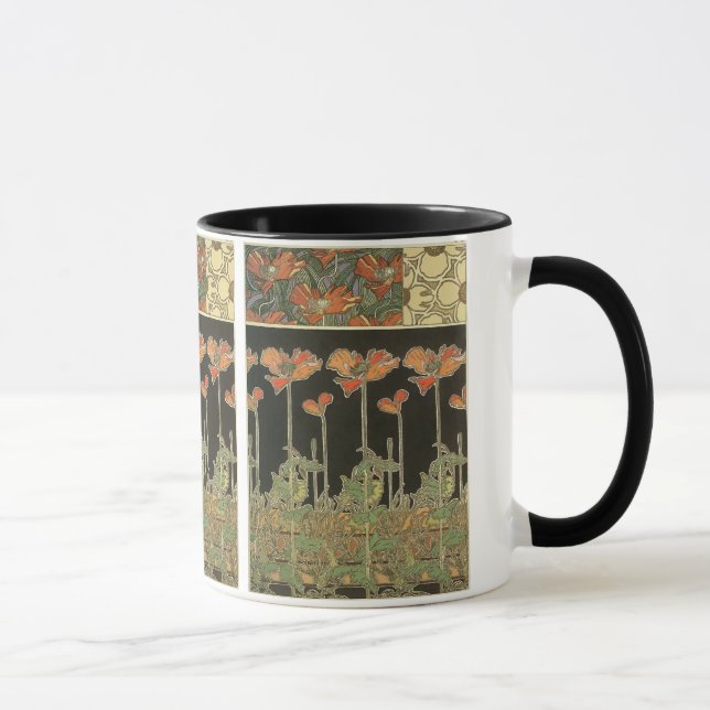 Alphonse Maria Mucha ~ Decoratifs Mugg (Höger)