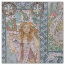 Alphonse Maria Mucha – Jugendstil Art nouveau DIY Tyg